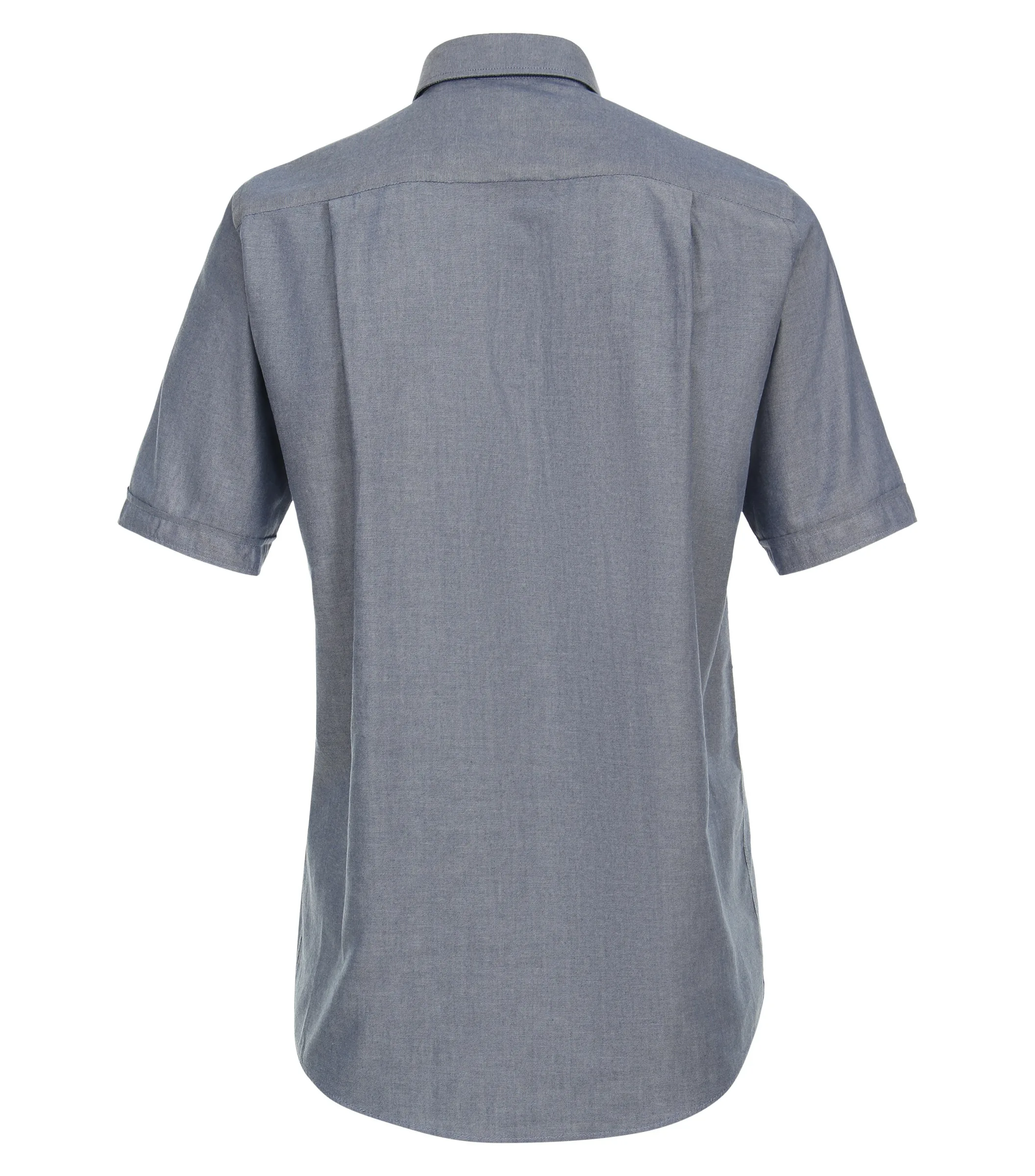 REDMOND Freizeithemd Kurzarm in Blau - 100 % Baumwolle - Ansicht 2