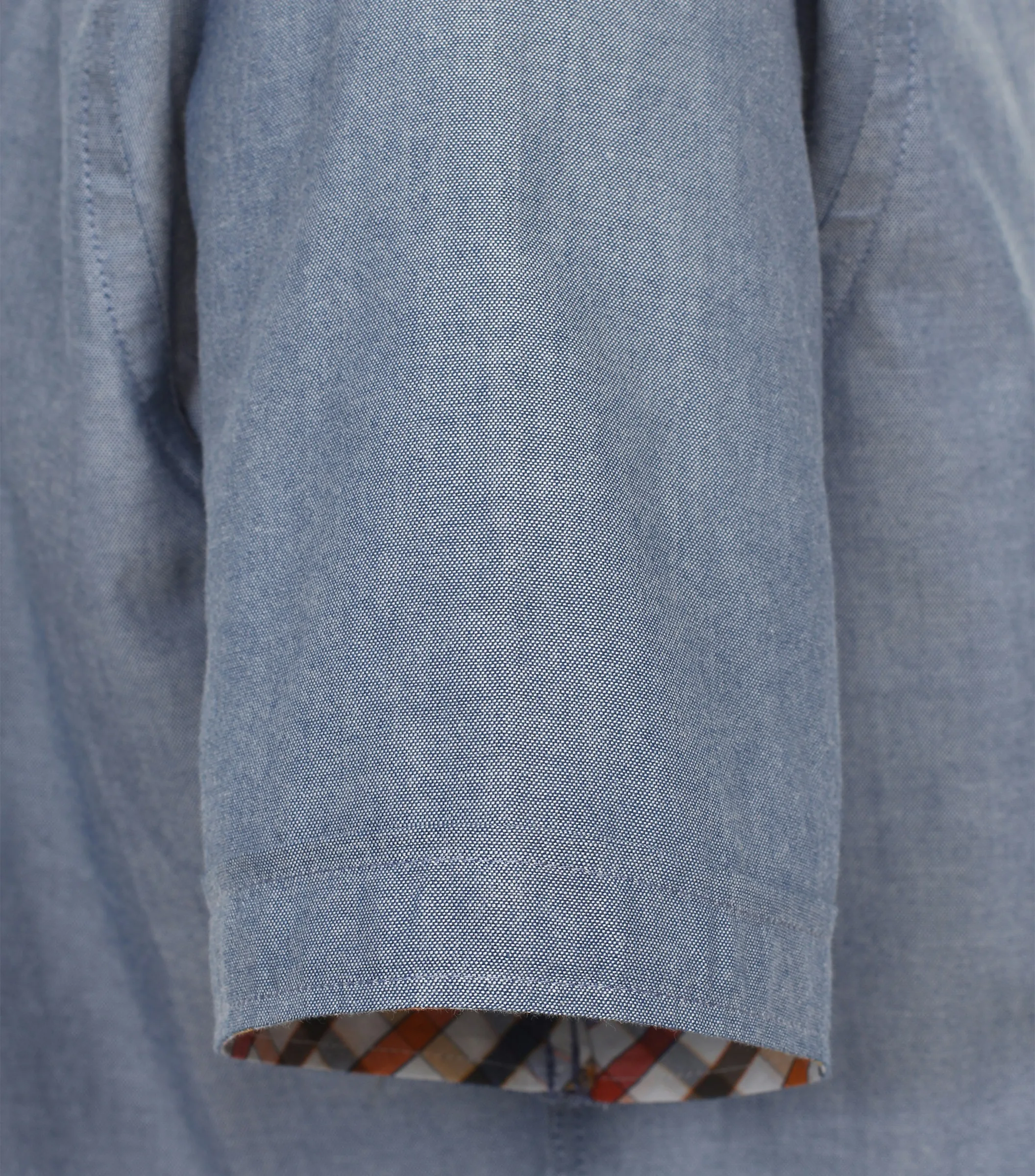 REDMOND Freizeithemd Kurzarm in Blau - 100 % Baumwolle - Ansicht 4