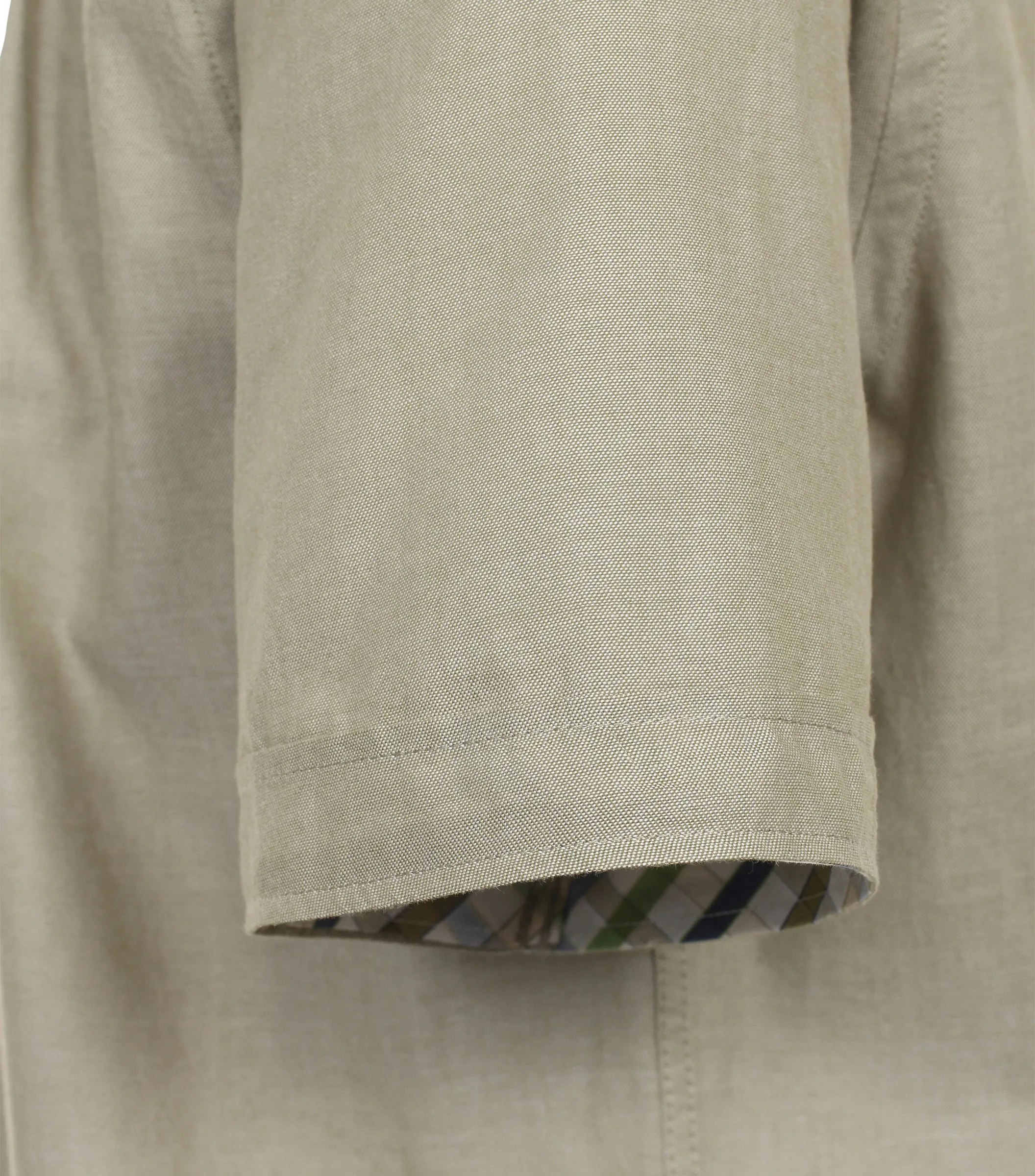 REDMOND Freizeithemd Kurzarm in Braun - 100 % Baumwolle - Ansicht 4