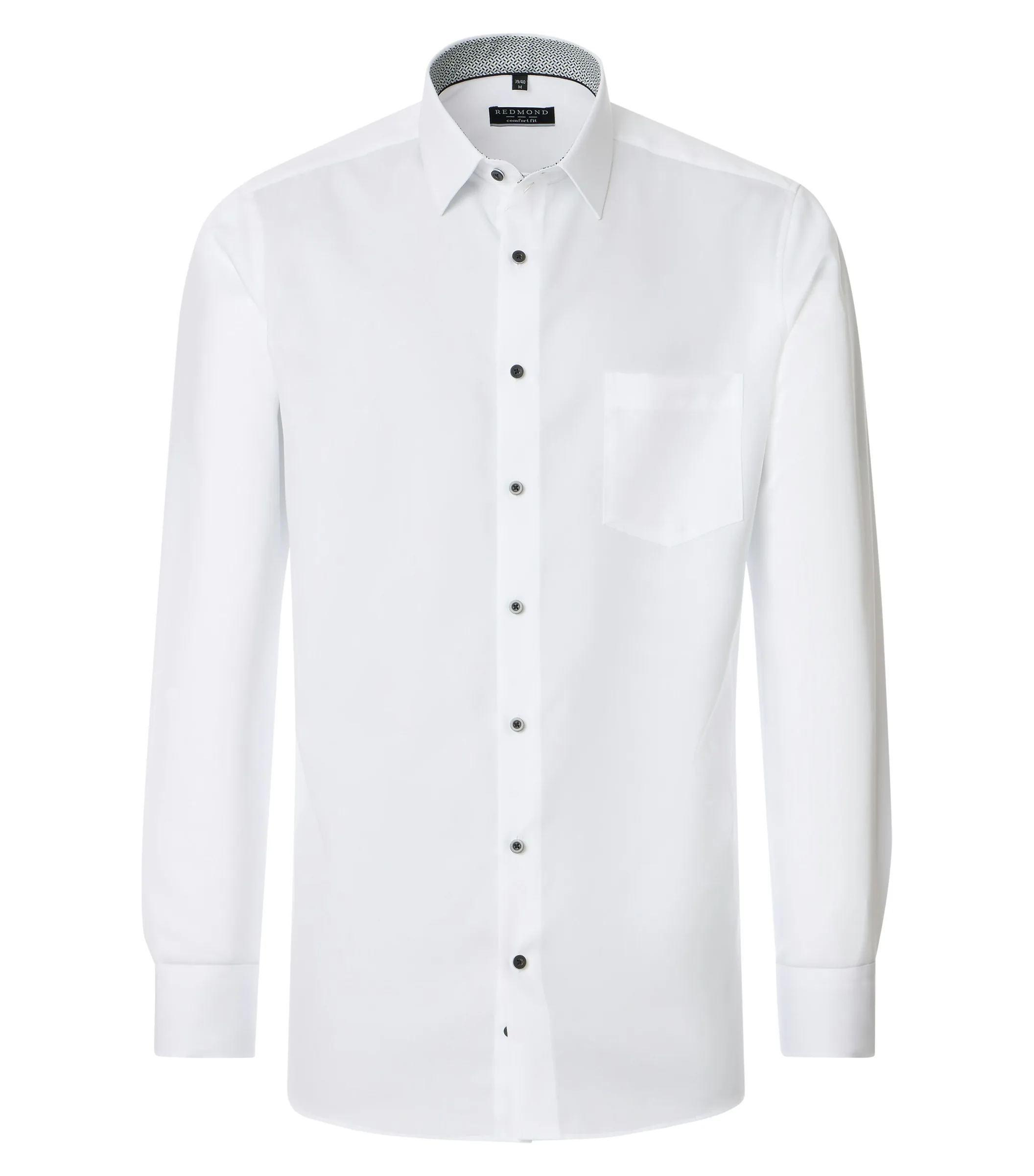 REDMOND Businesshemd in Weiss - ecru - 100 % Baumwolle - Ansicht 1
