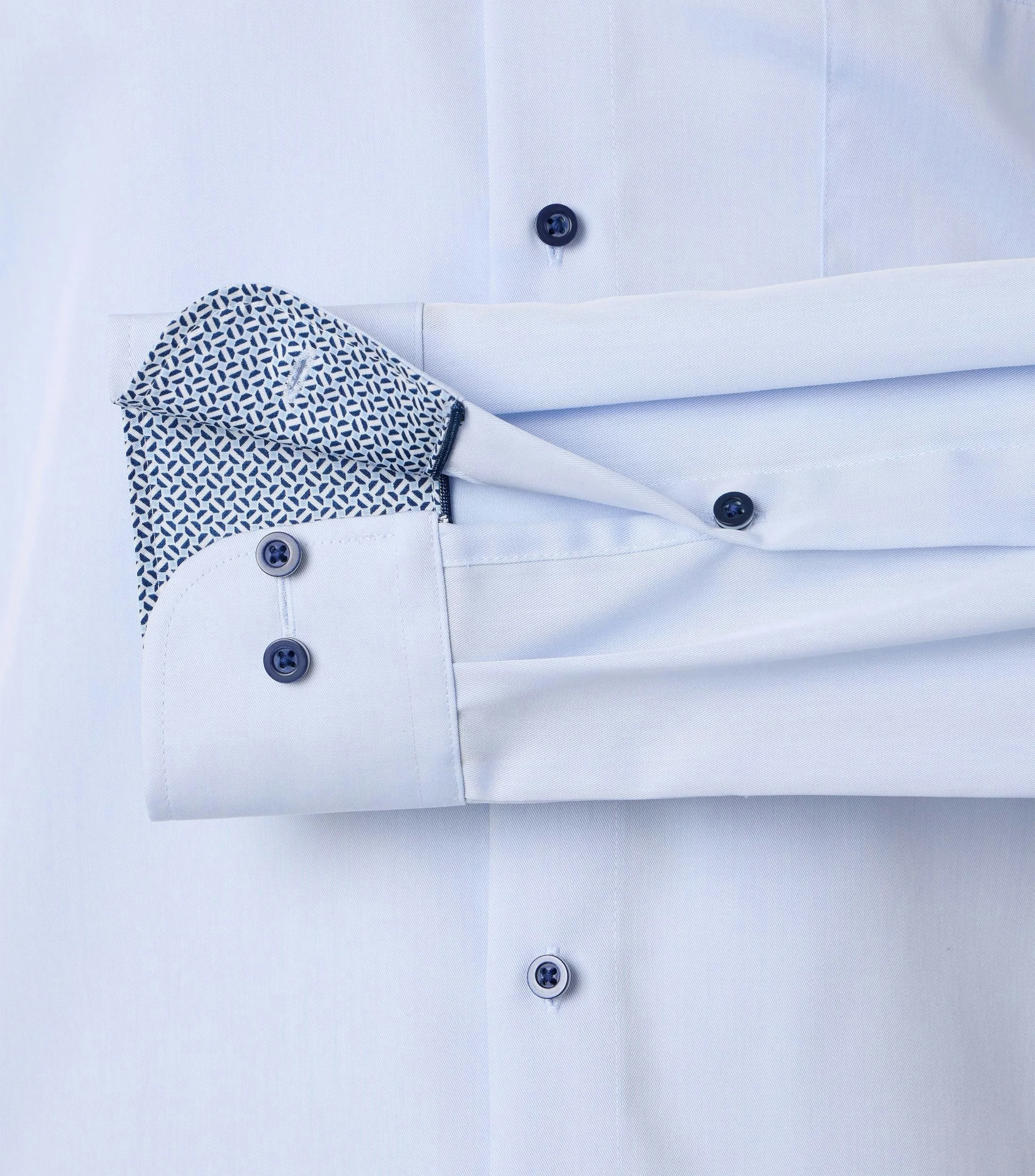 REDMOND Businesshemd in Blau - 100 % Baumwolle - Ansicht 4