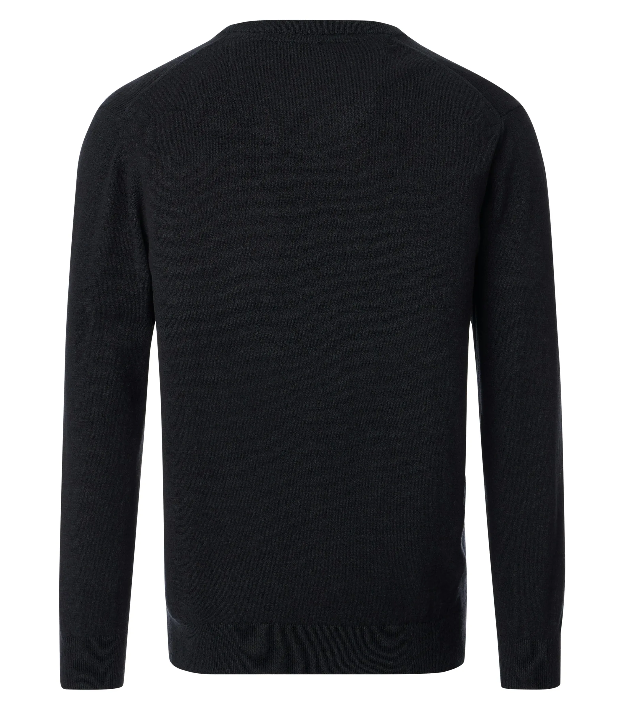 REDMOND Pullover in Schwarz - 100 % Baumwolle - Ansicht 2