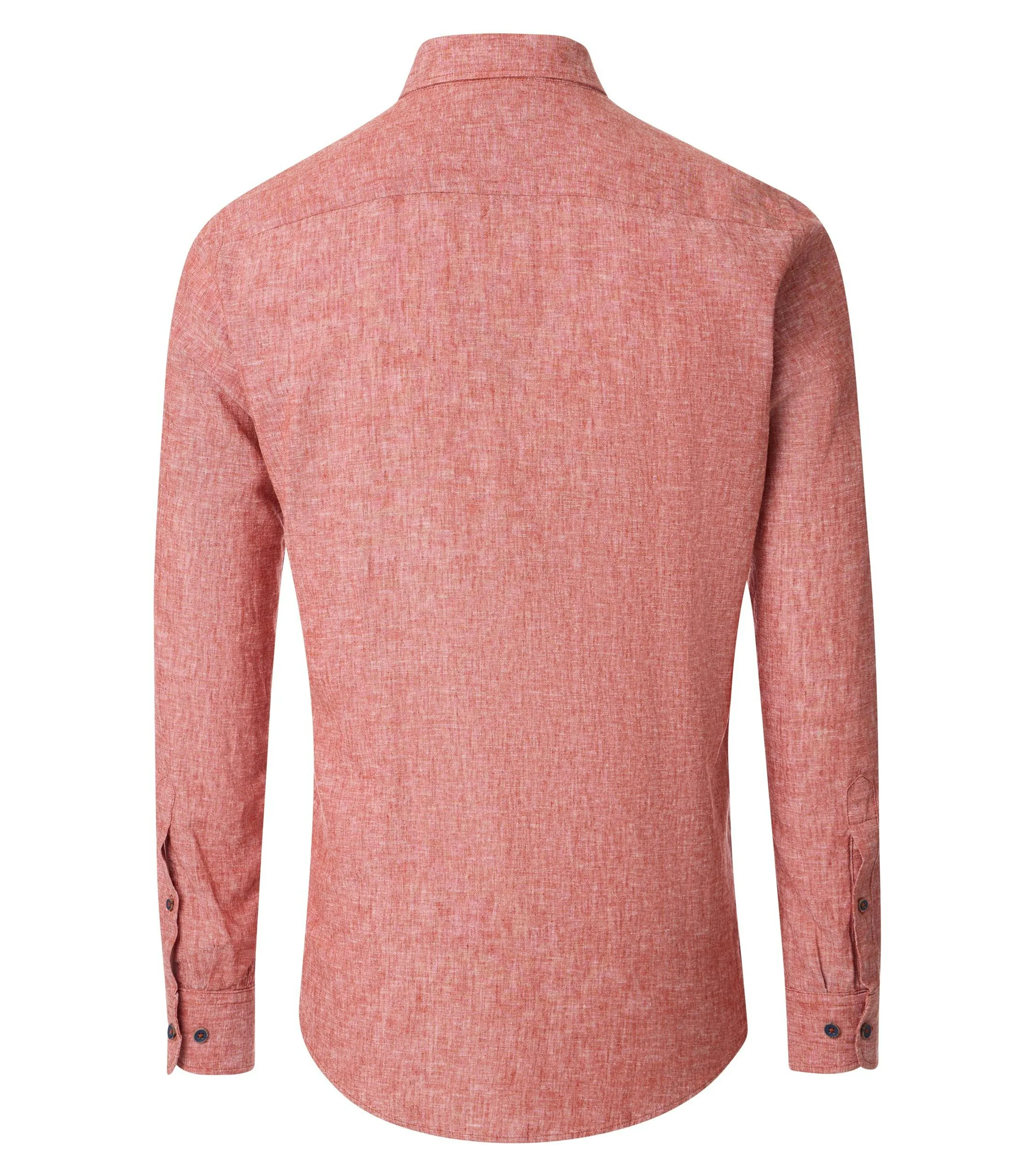 REDMOND Freizeithemd in Orange - 55 % Leinen, 45 % Baumwolle - Ansicht 2