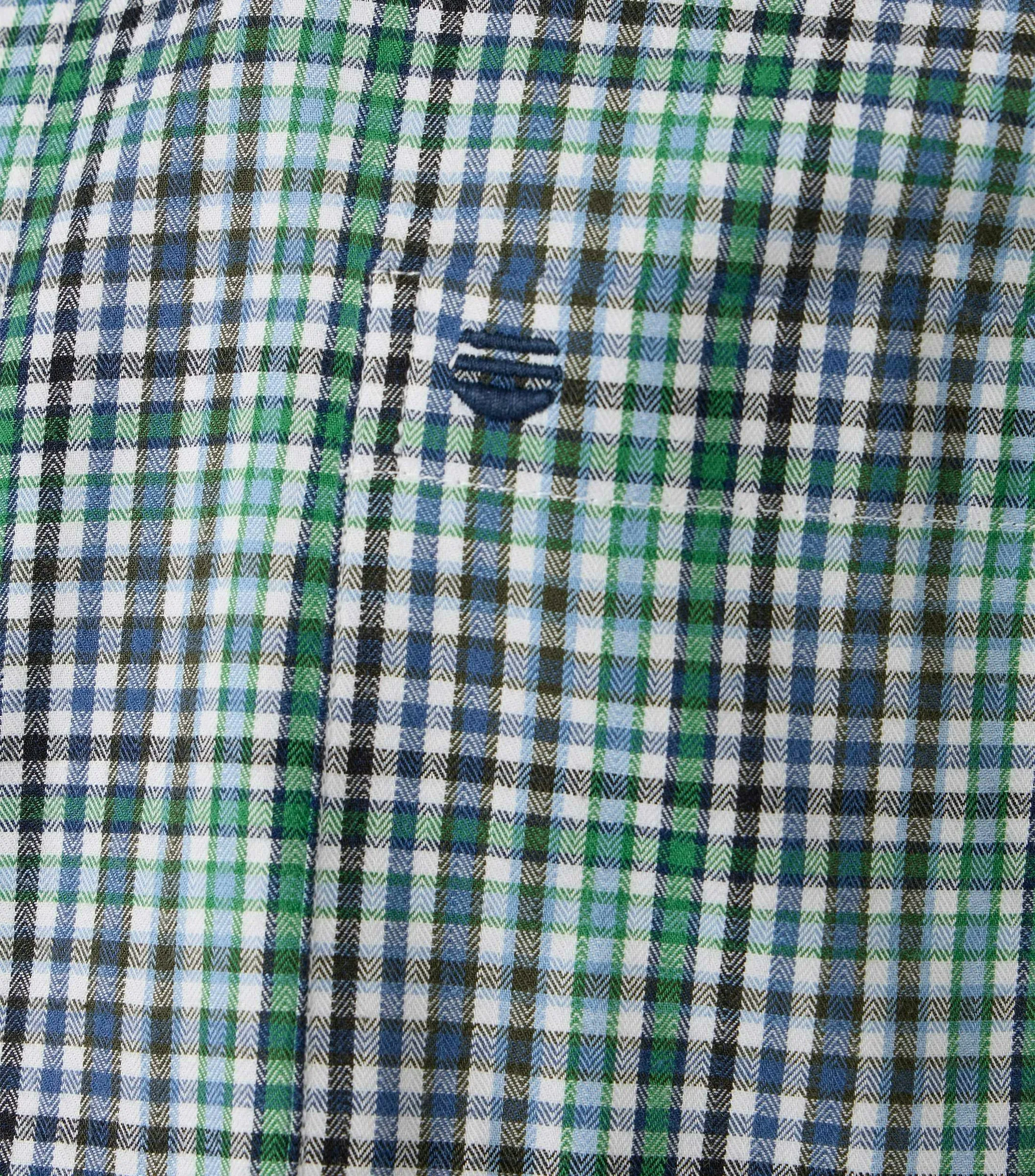 REDMOND Freizeithemd in Grün - 100 % Baumwolle - Ansicht 5