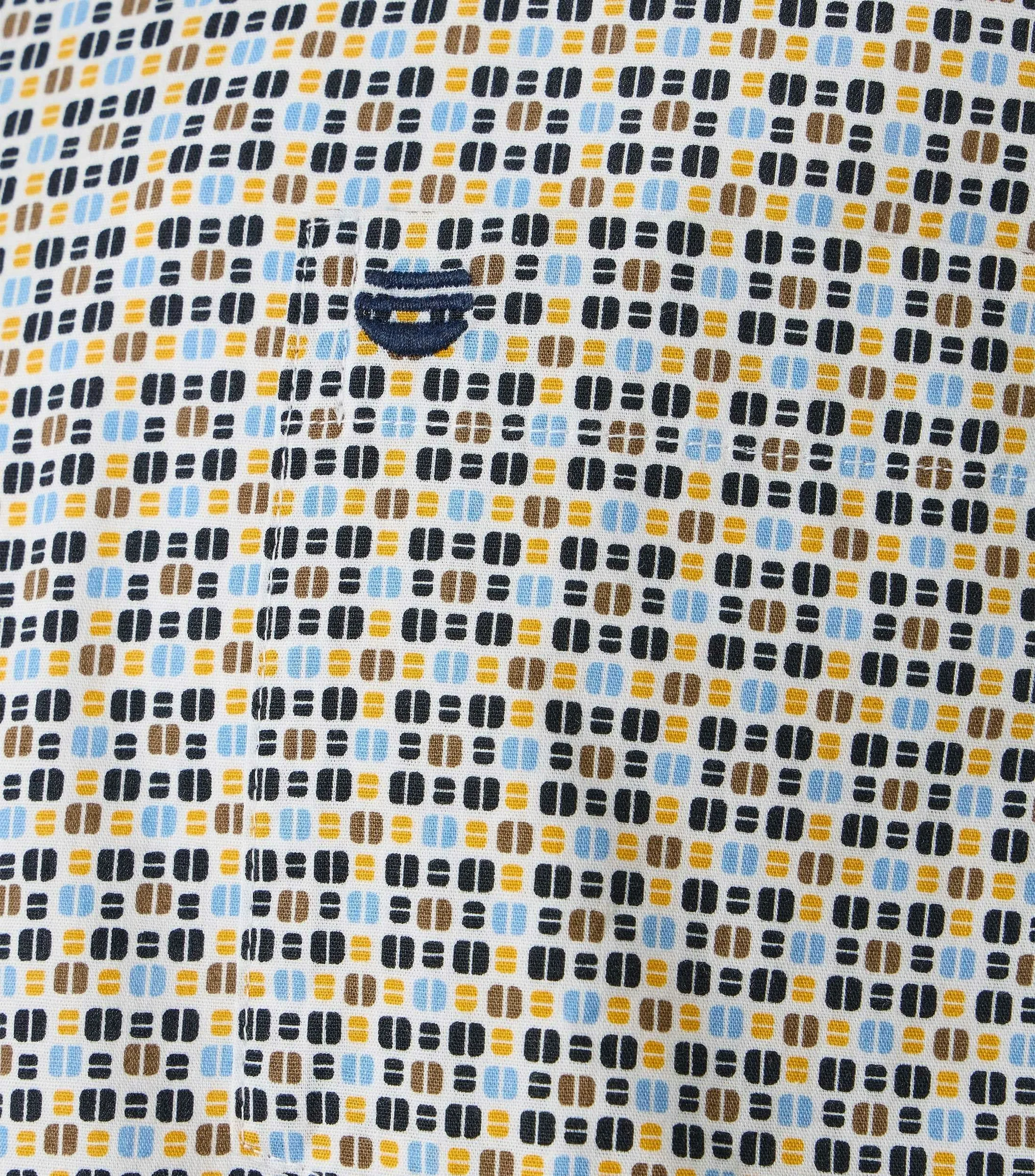 REDMOND Freizeithemd in Gelb messing - 100 % Baumwolle - Ansicht 5