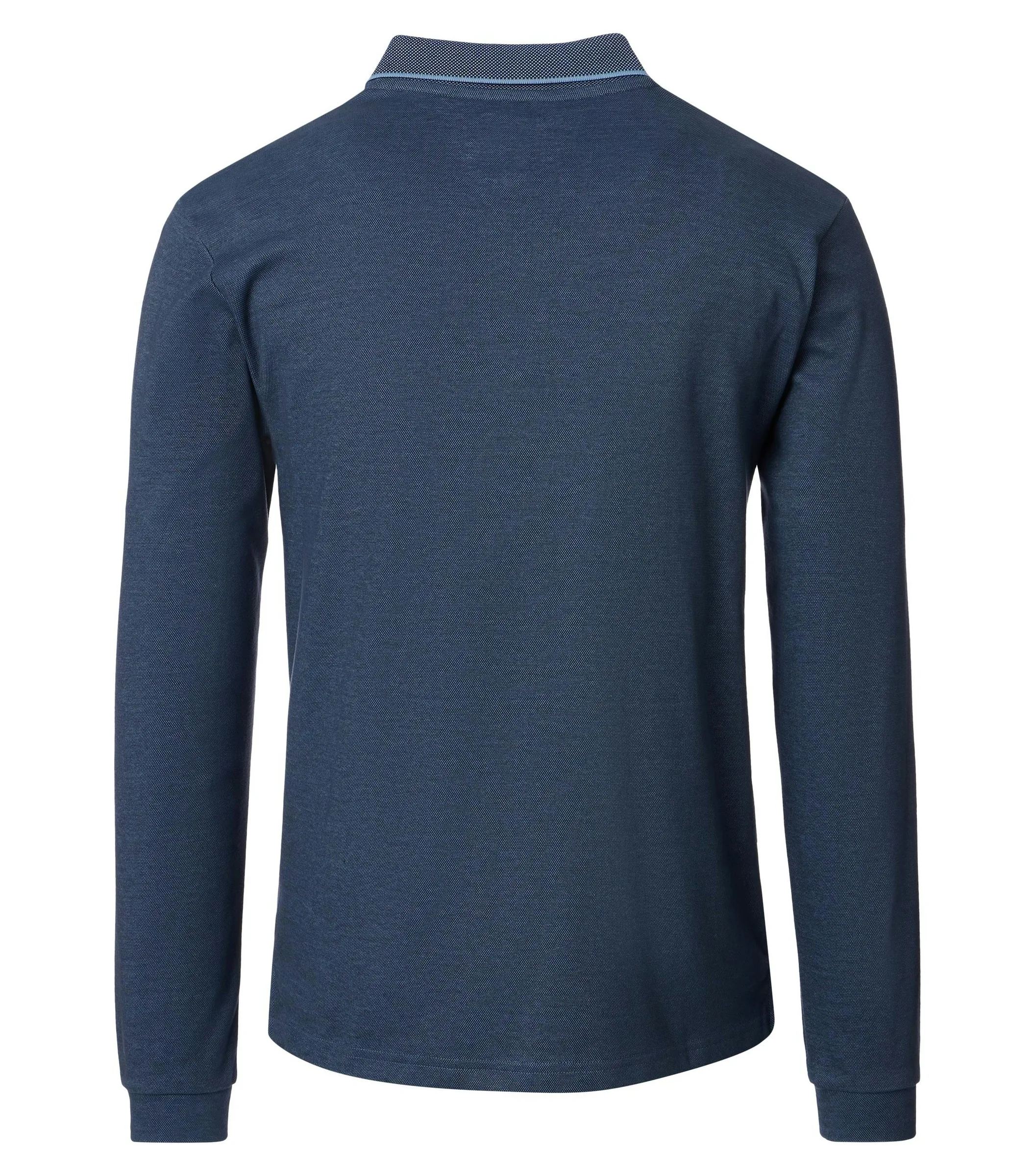 REDMOND Polo-Shirt Langarm in Blau - 60 % Baumwolle, 40 % Polyester - Ansicht 2