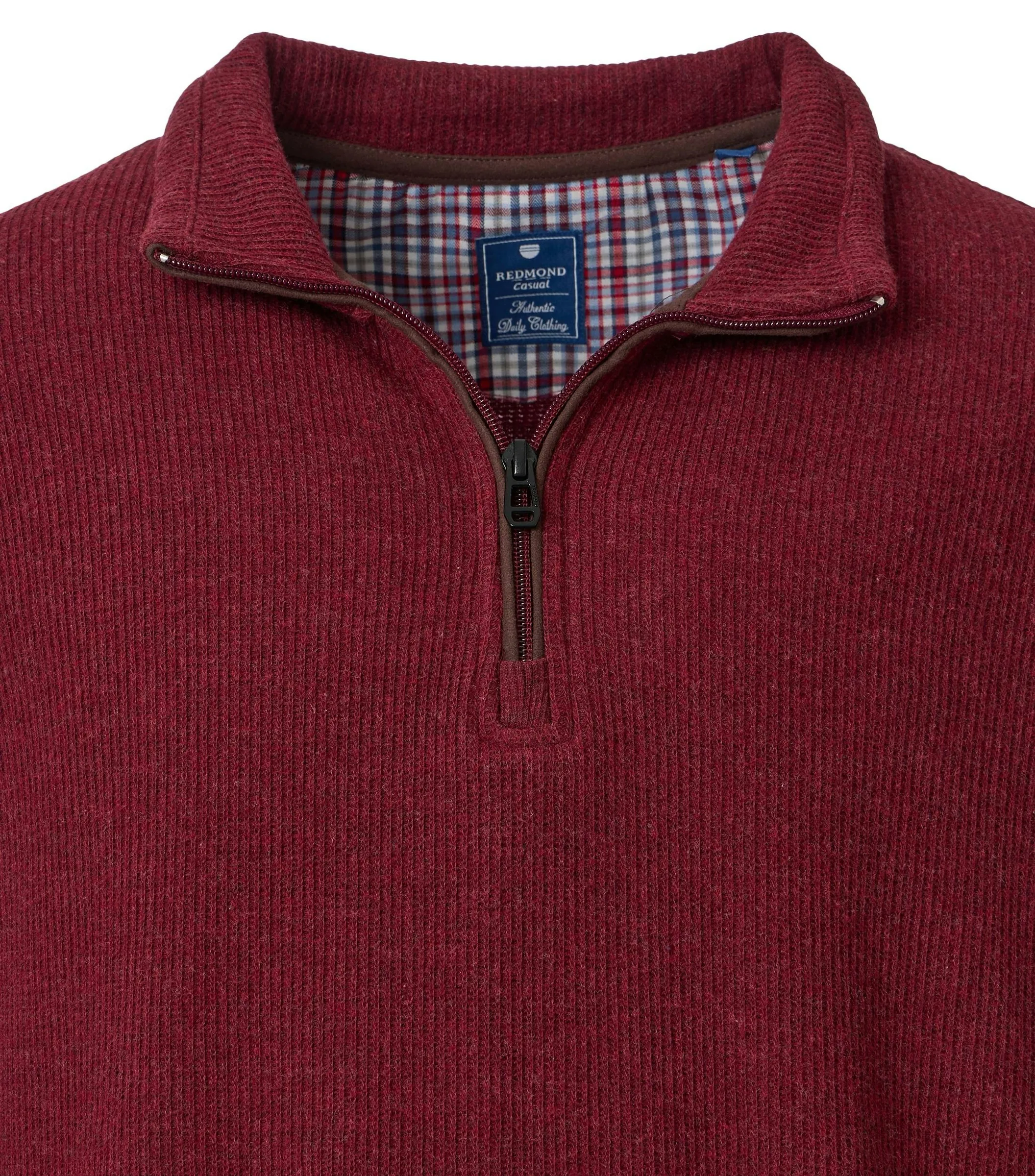 REDMOND Sweatshirt in Rot - 60 % Baumwolle, 40 % Polyester - Ansicht 3