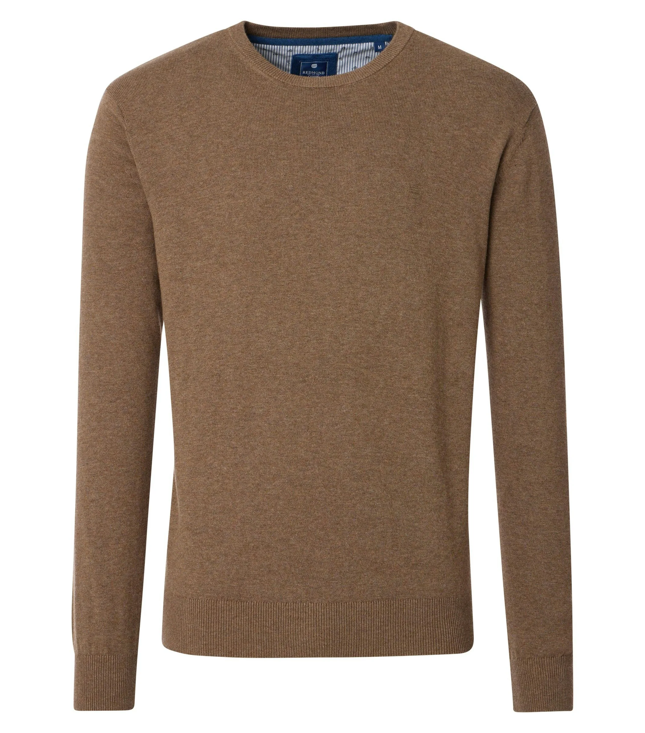 REDMOND Pullover in Braun - 100 % Baumwolle - Ansicht 1