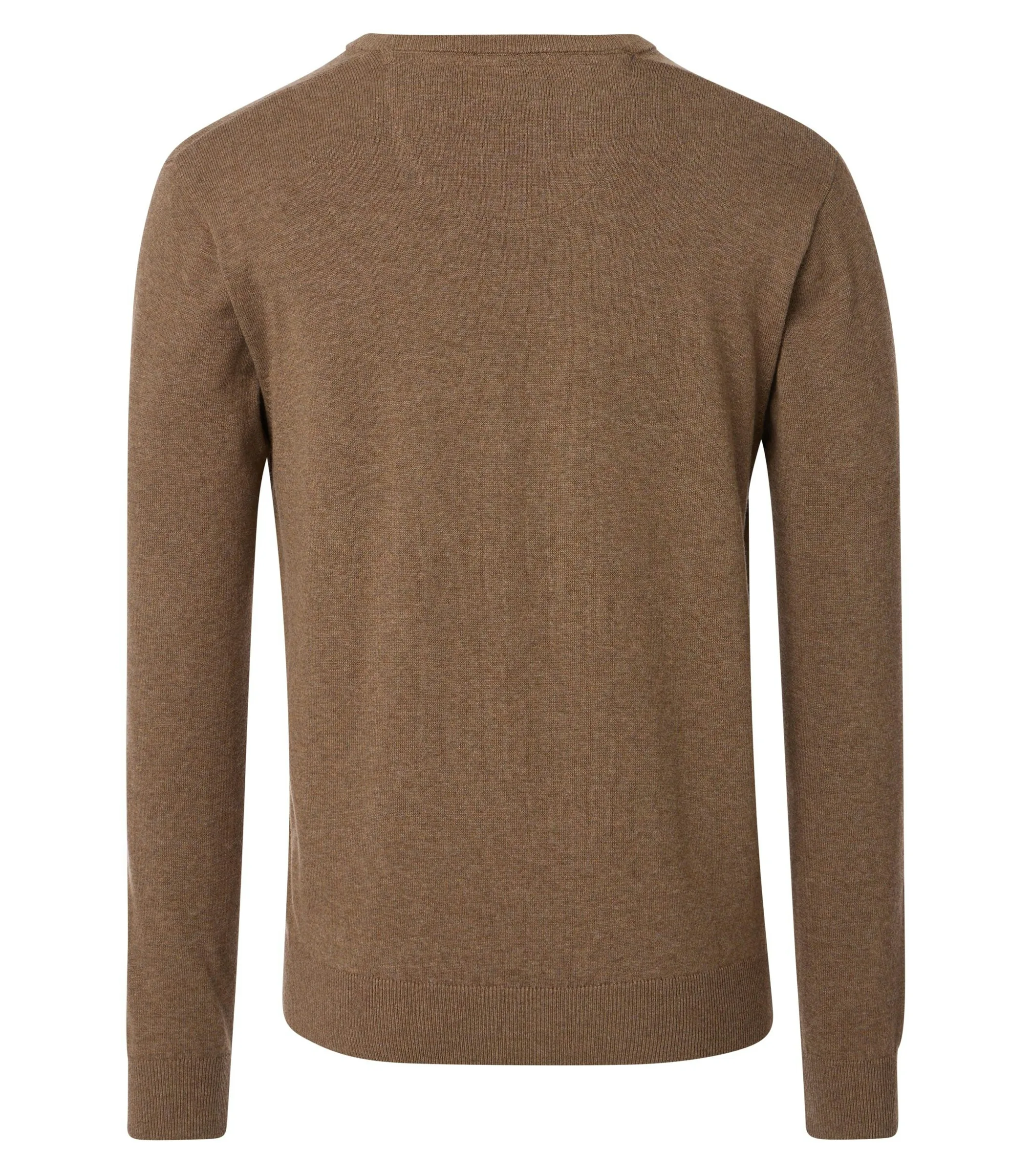 REDMOND Pullover in Braun - 100 % Baumwolle - Ansicht 2